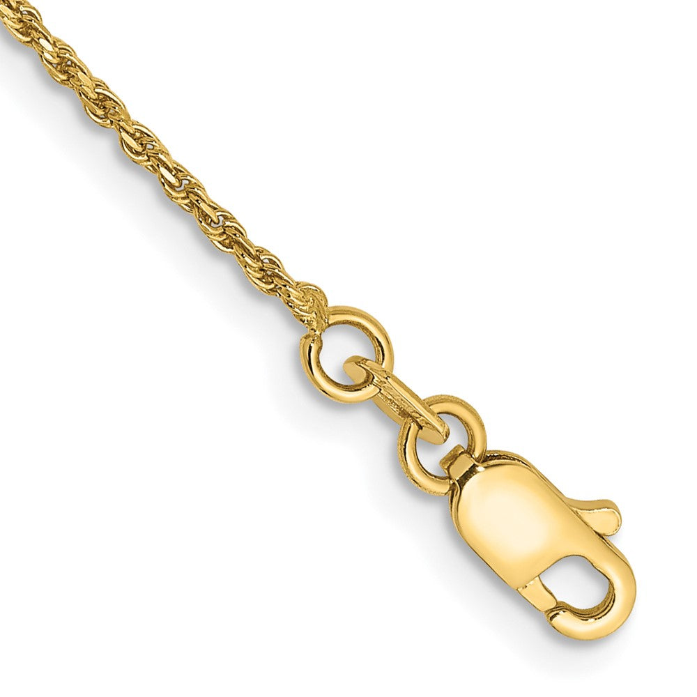 Solid;Diamond-cut;Polished;14k Yellow gold;Lobster;Special lengths avail.