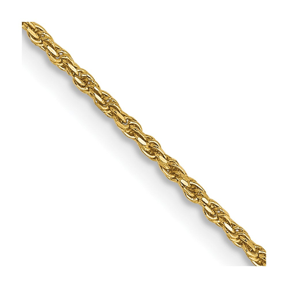 Solid;Diamond-cut;Polished;14k Yellow gold;Lobster;Special lengths avail.