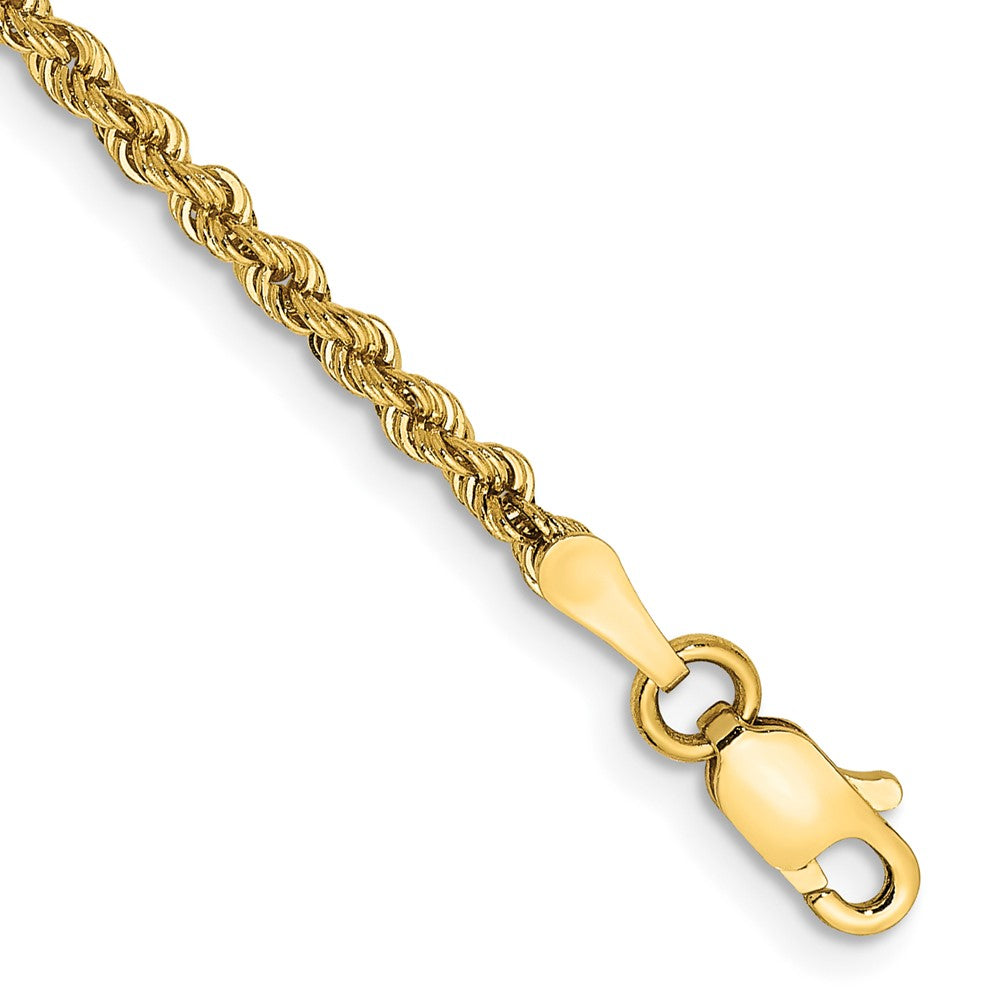 Solid;14k Yellow gold;Lobster;Special lengths avail.