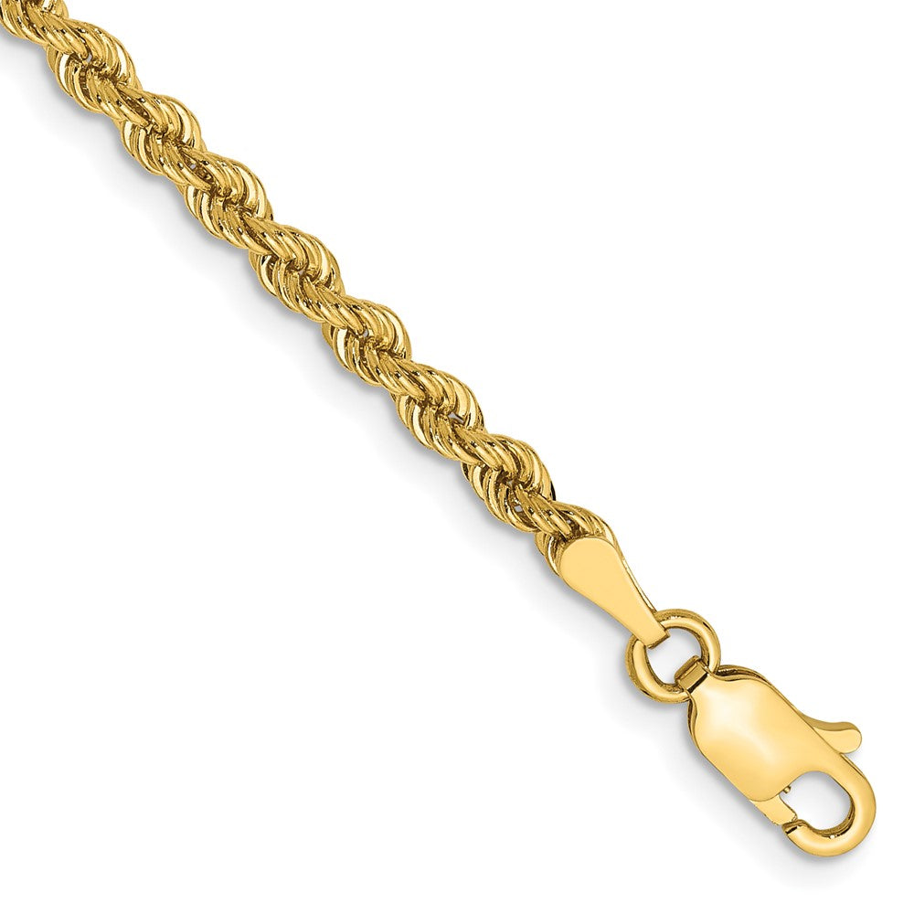 Solid;14k Yellow gold;Lobster