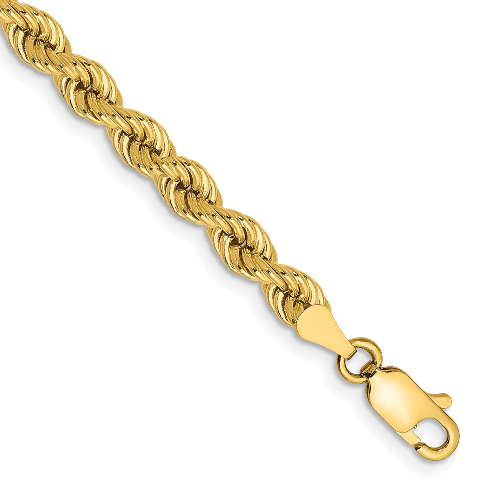 Solid;14k Yellow gold;Lobster