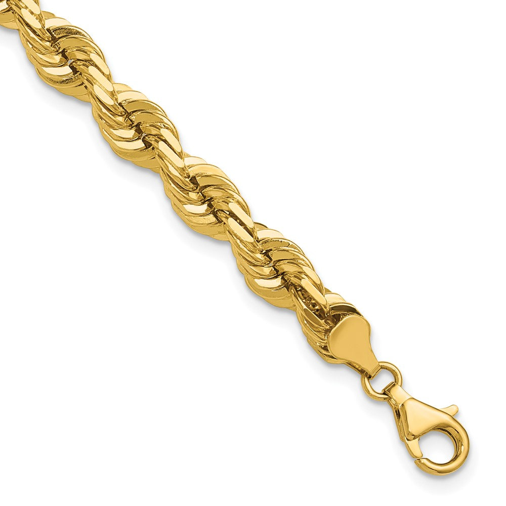 Solid;Diamond-cut;14k Yellow gold;Lobster