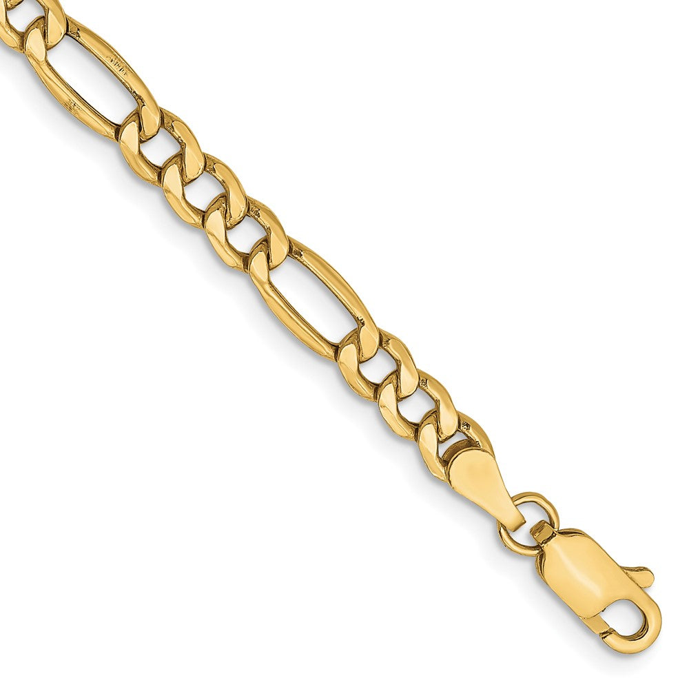 Polished;10K Yellow gold;Lobster;Lightweight