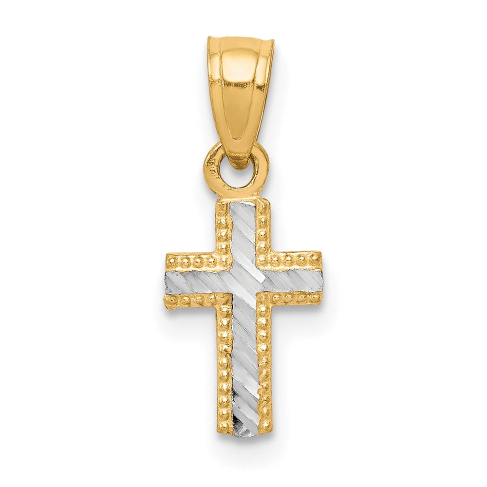 Diamond-cut;Polished;10K Yellow gold