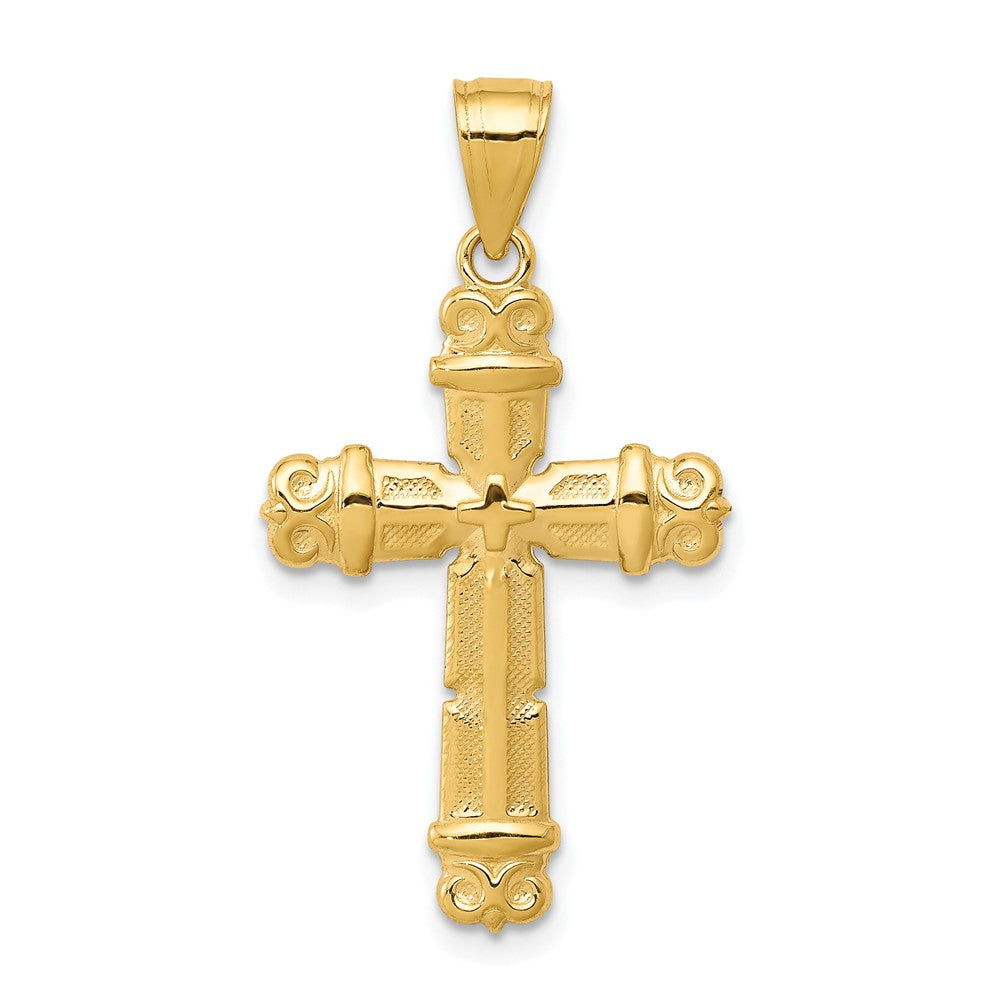 Polished;10K Yellow gold