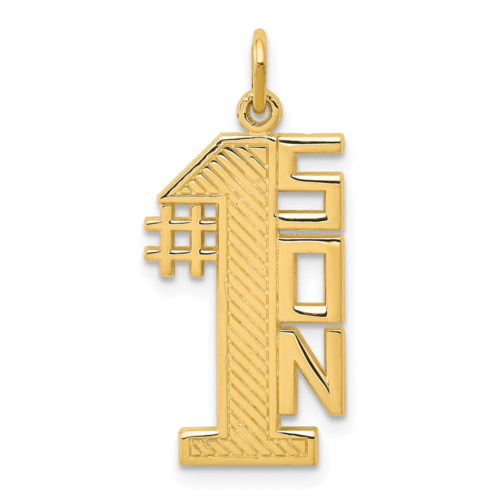 Solid;Casted;Polished;10K Yellow gold
