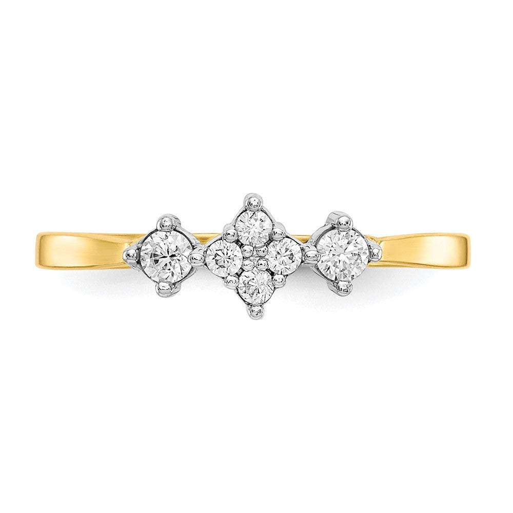 10k CZ Ring