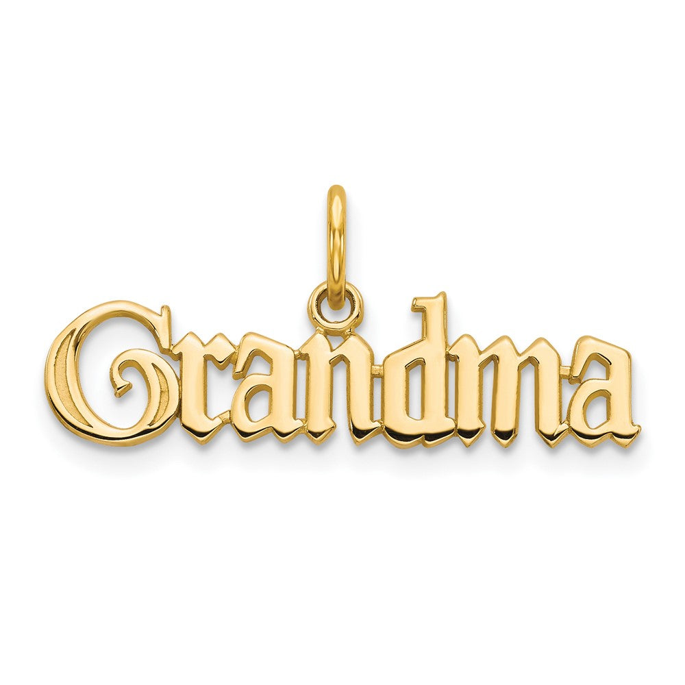 Solid;Casted;Diamond-cut;Satin;10K Yellow gold