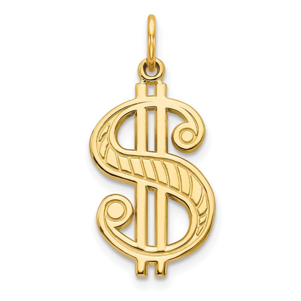 Solid;Casted;Polished;10K Yellow gold