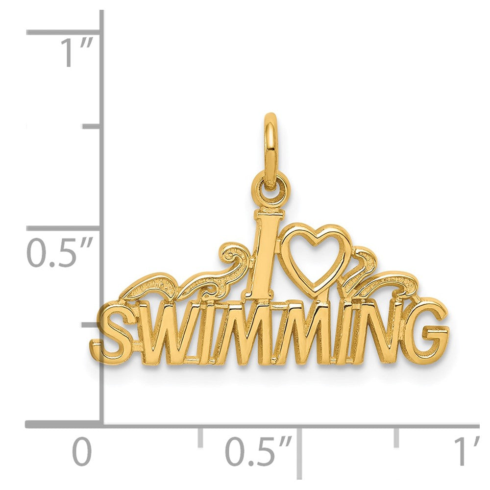 10k Swimming Charm