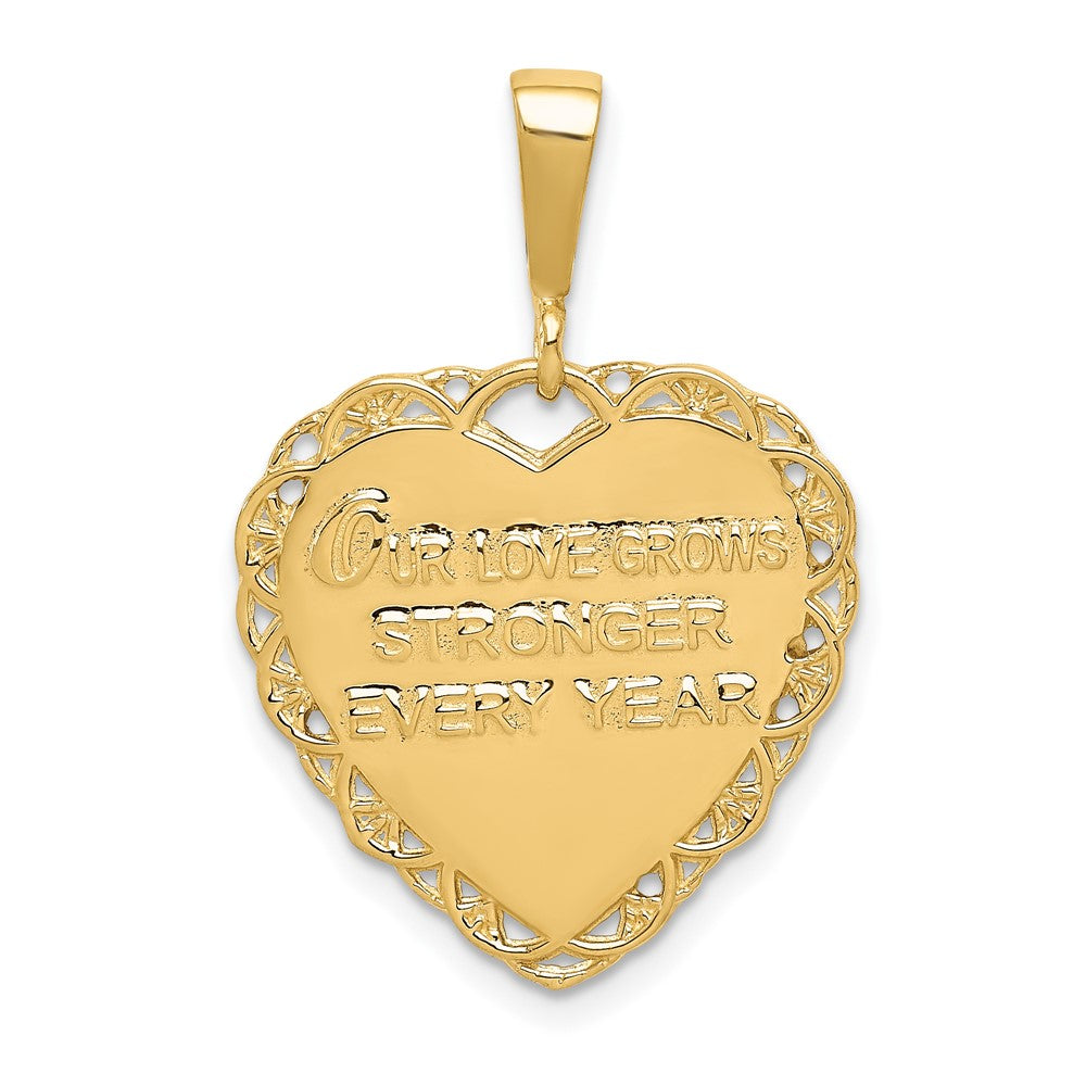10k 50th Anniversary Charm