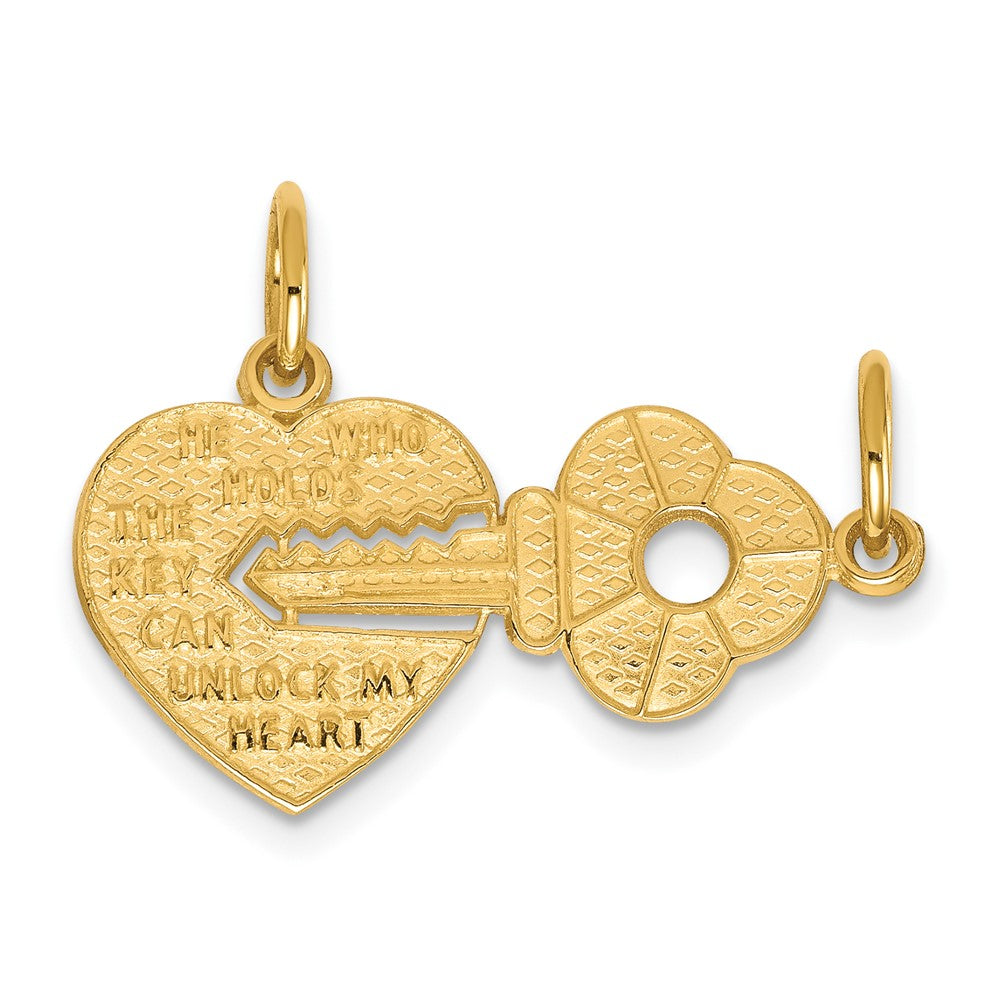 Solid;Casted;Polished;Satin;10K Yellow gold