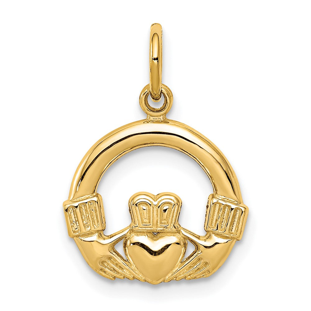 Solid;Casted;Polished;10K Yellow gold