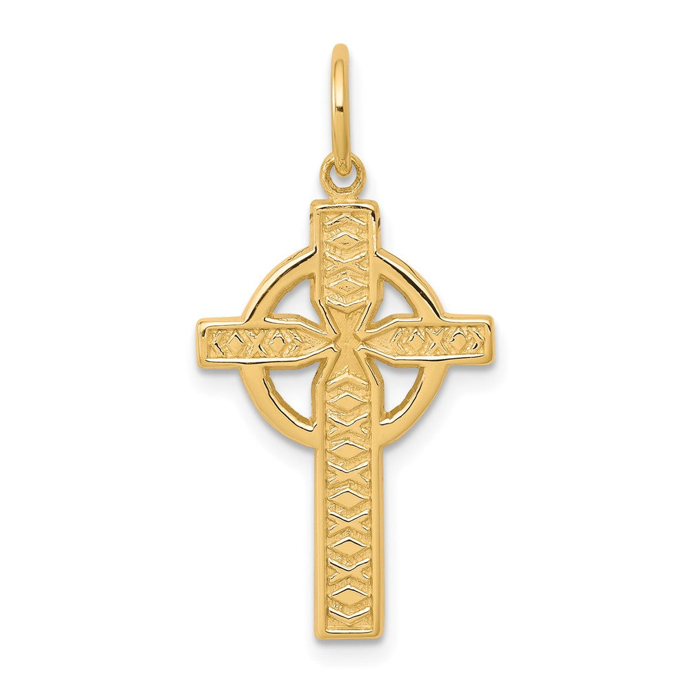 Solid;Casted;Polished;10K Yellow gold;Flat back