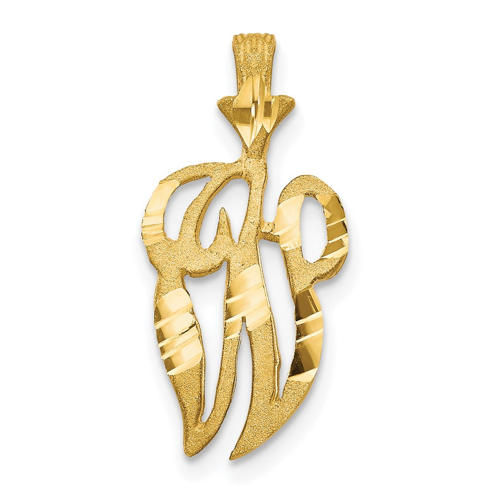 Solid;Diamond-cut;Satin;10K Yellow gold;Stamped;Flat back