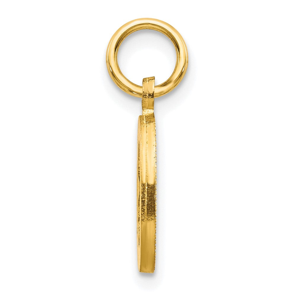 10k Initial O Charm
