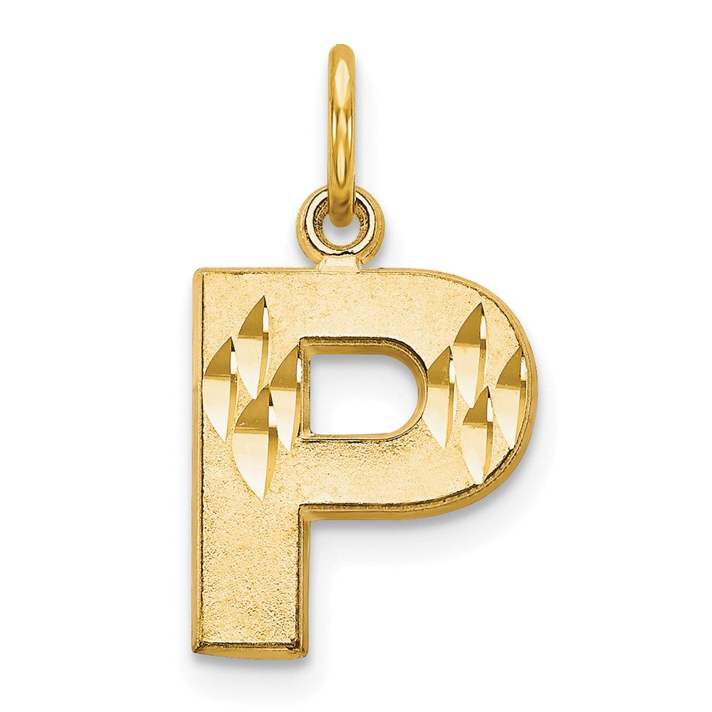 Solid;Diamond-cut;Satin;10K Yellow gold;Stamped;Flat back