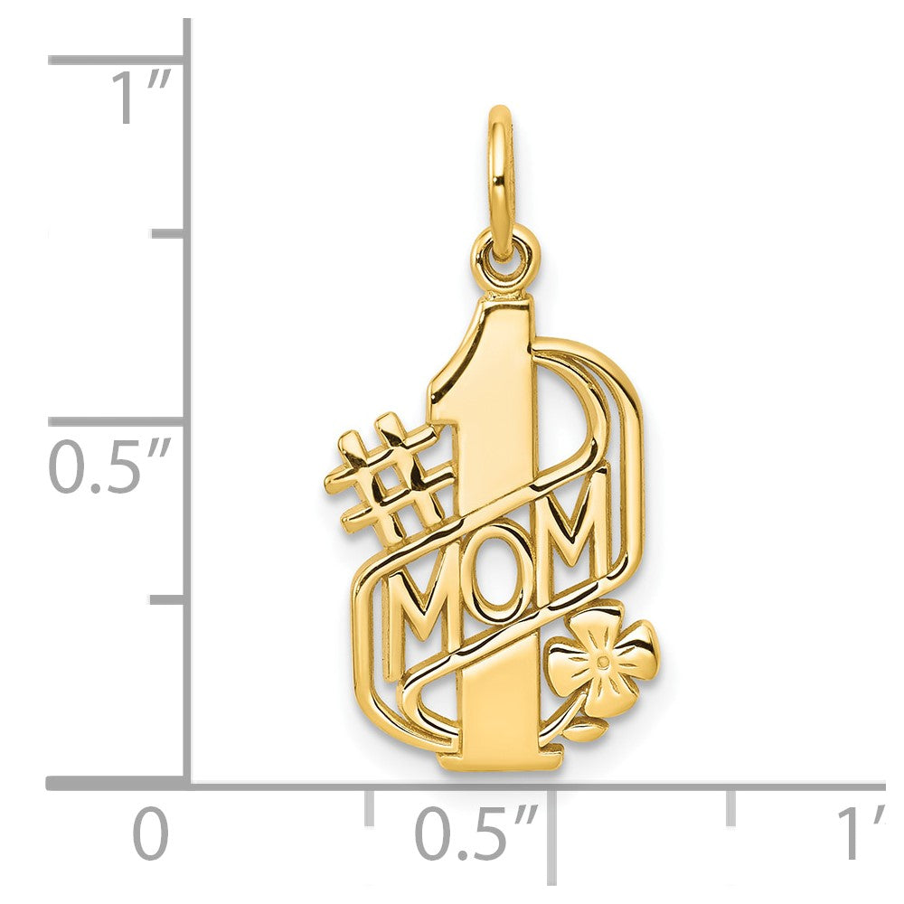 10K #1 MOM Charm