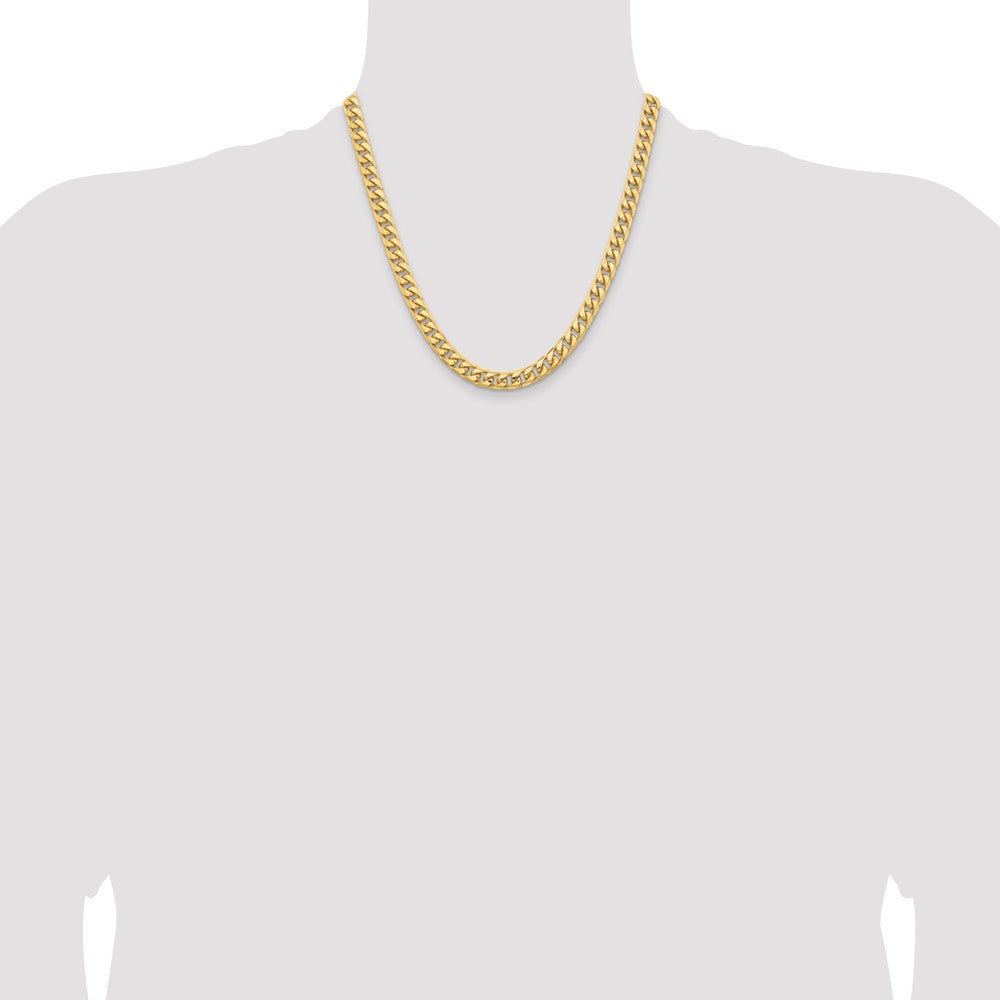 10K 6.75mm Solid Miami Cuban Chain