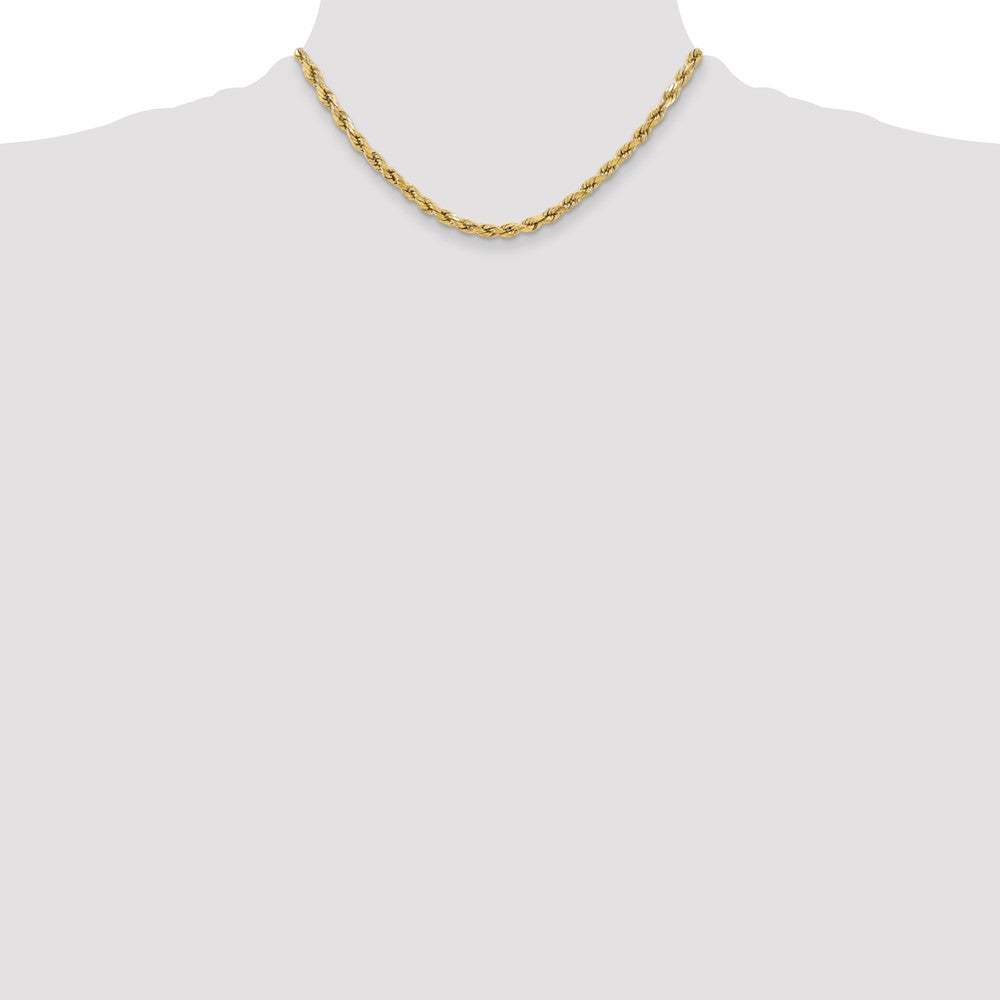 10k 5.5mm Semi-solid D/C Rope Chain