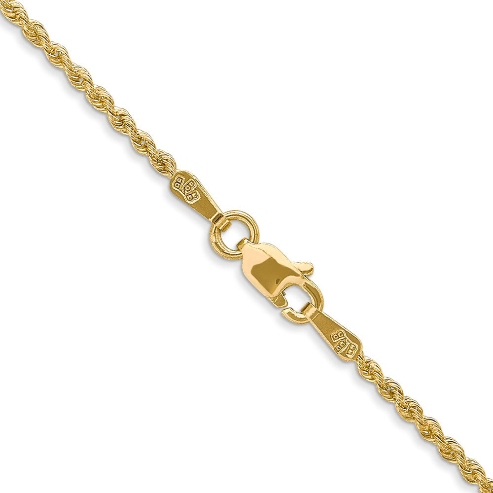 10k 1.50mm Regular Rope Chain