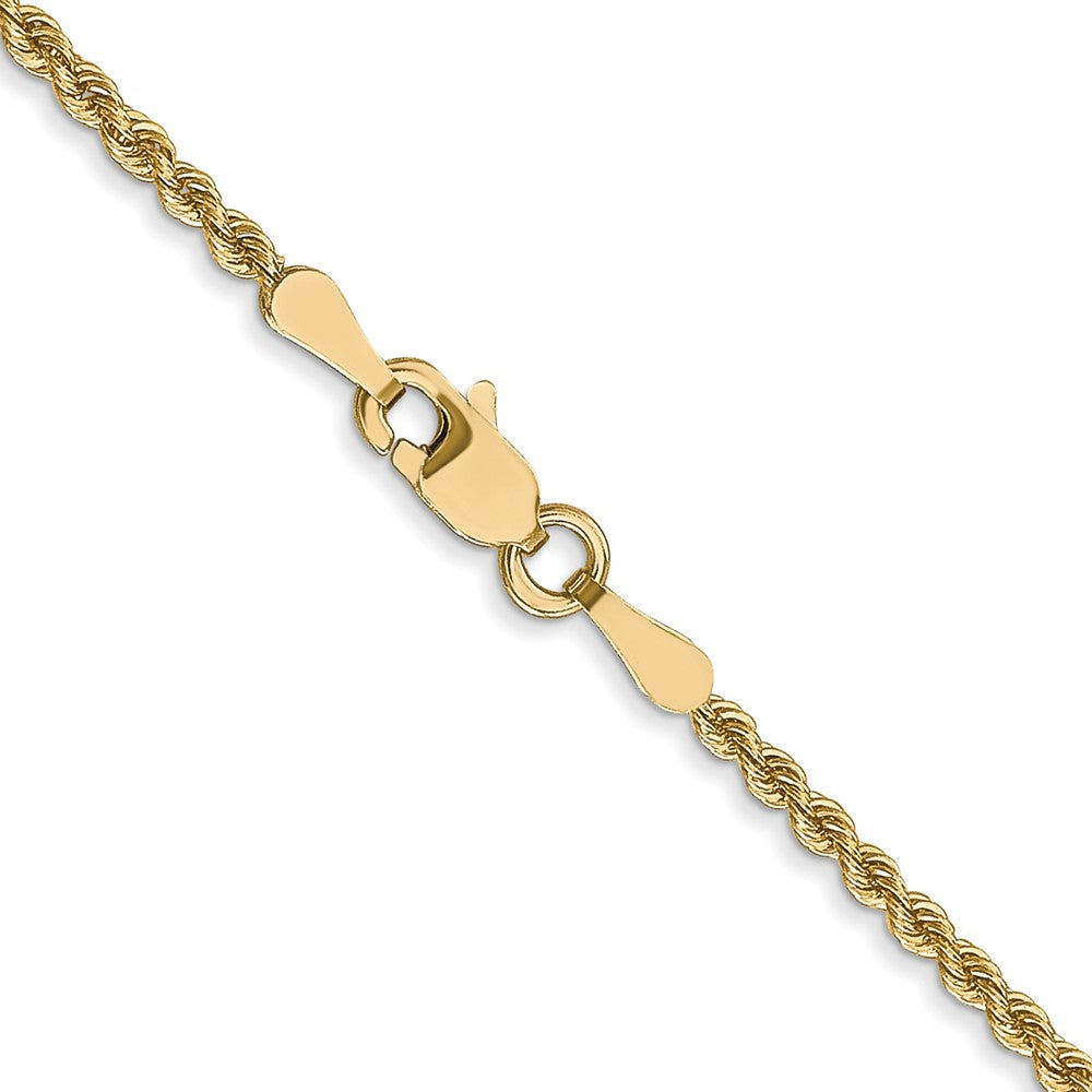 10k 2mm Regular Rope Chain