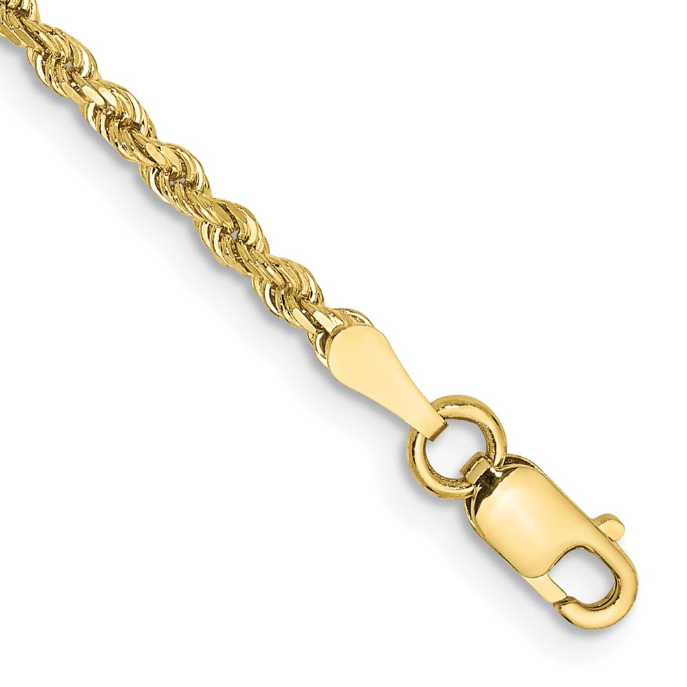 Solid;Diamond-cut;10K Yellow gold;Special lengths avail.;Handmade