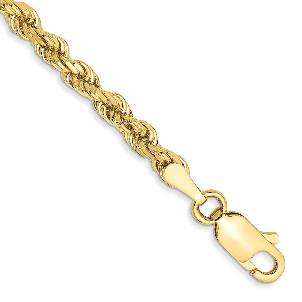 Solid;Diamond-cut;10K Yellow gold;Lobster;Special lengths avail.;Handmade