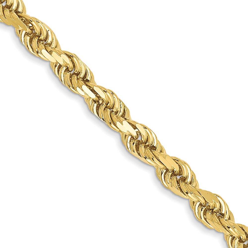 Solid;Diamond-cut;10K Yellow gold;Lobster;Special lengths avail.;Handmade