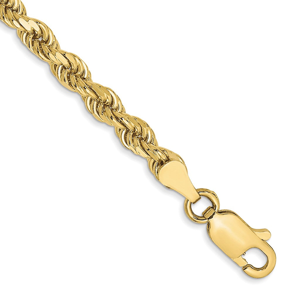 Solid;Diamond-cut;10K Yellow gold;Lobster;Special lengths avail.;Handmade