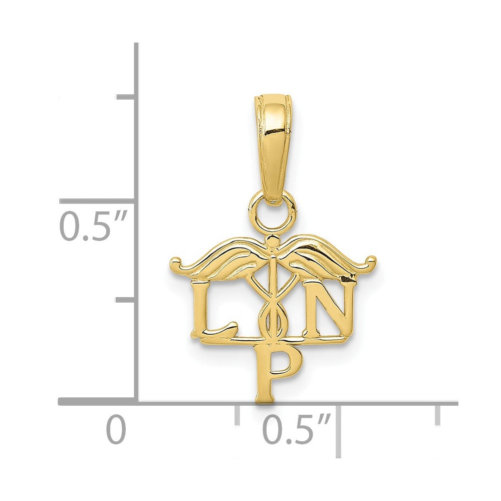 10K LPN Symbol Pendant