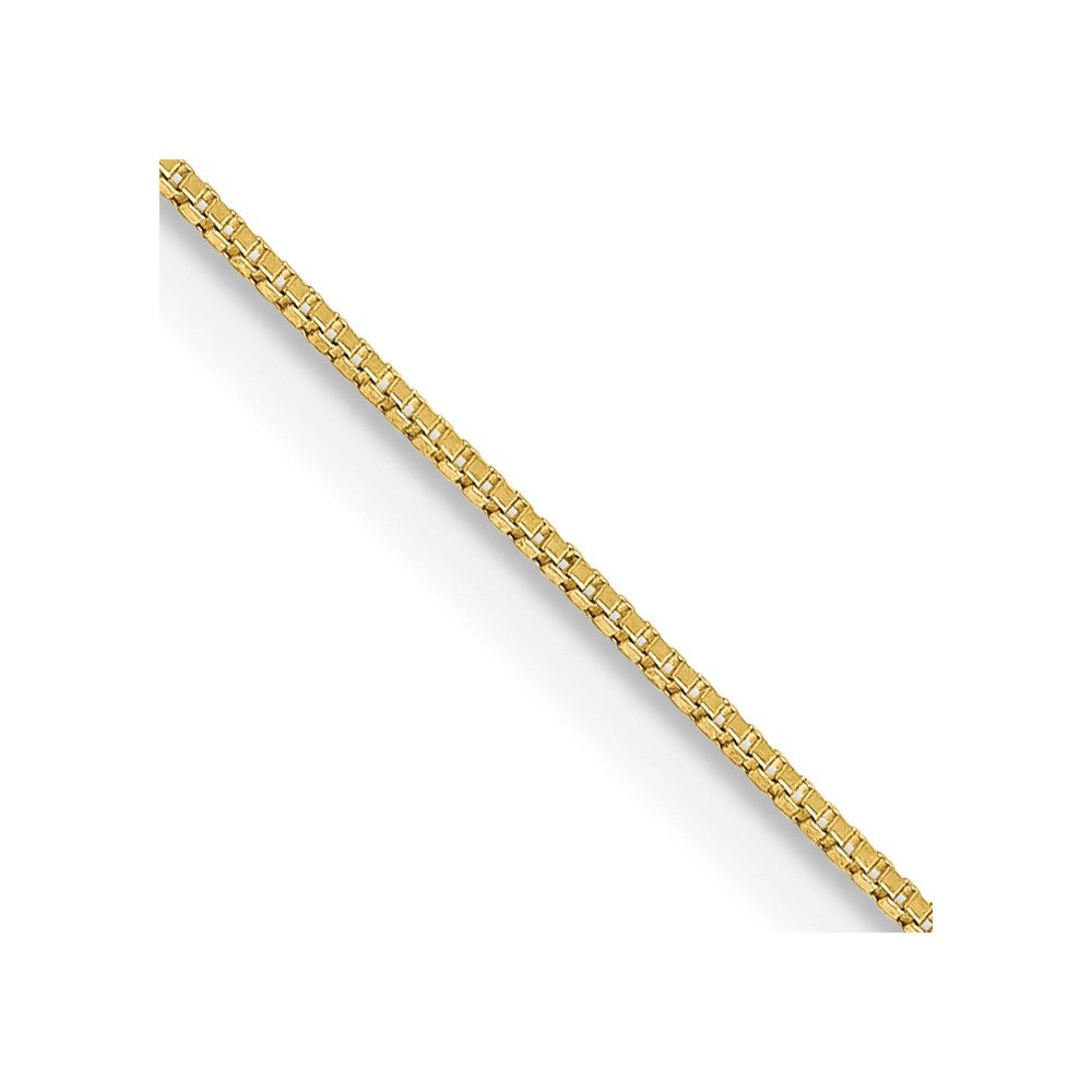 Polished;10K Yellow gold;Box;Spring Ring