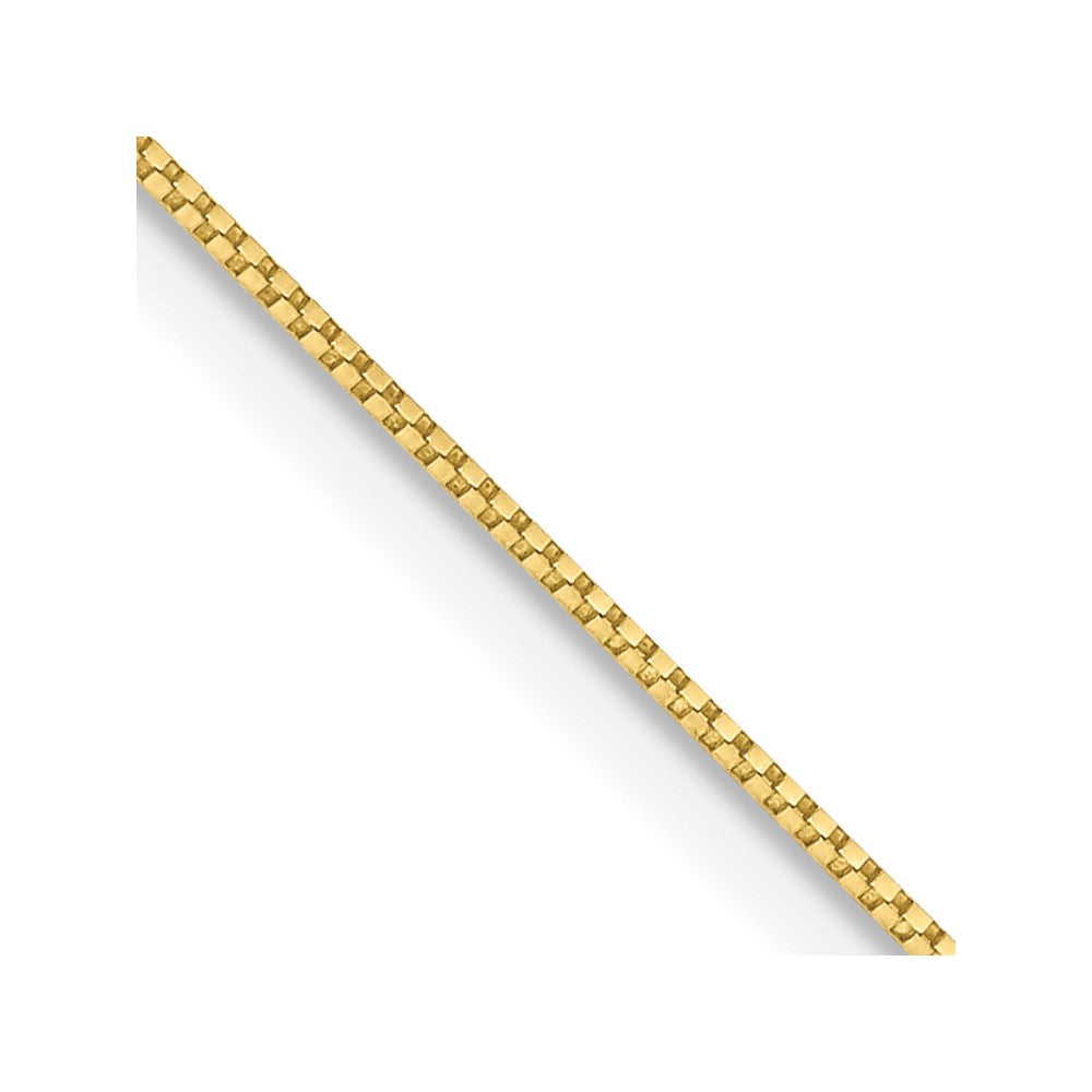 Polished;10K Yellow gold;Box;Spring Ring