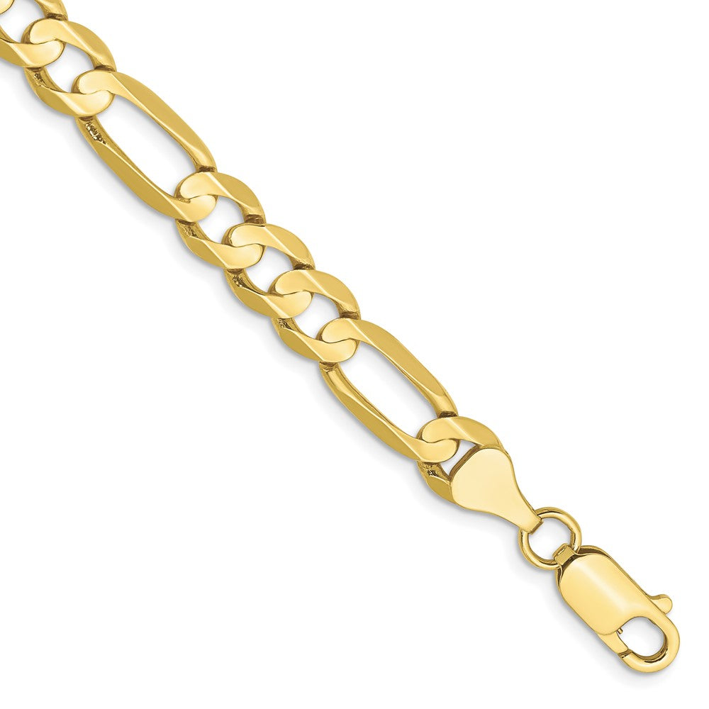 Solid;Polished;10K Yellow gold;Lobster