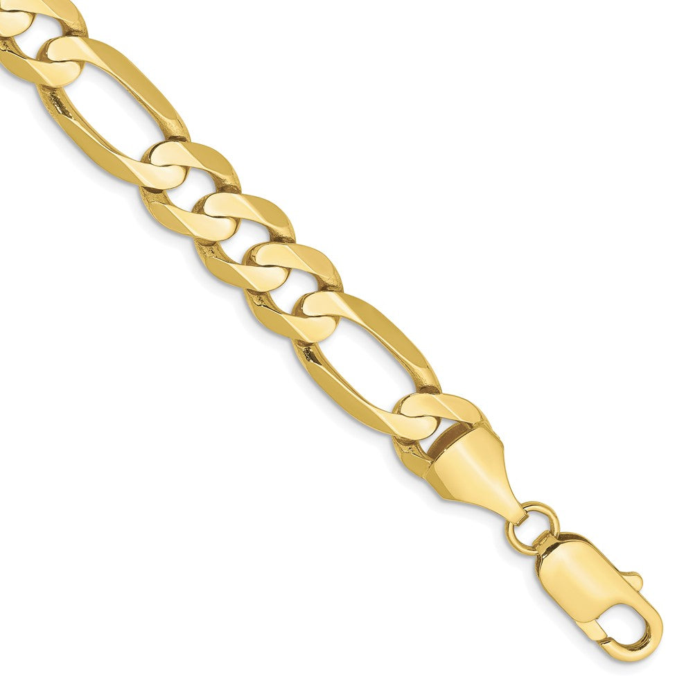 Solid;Polished;10K Yellow gold;Lobster