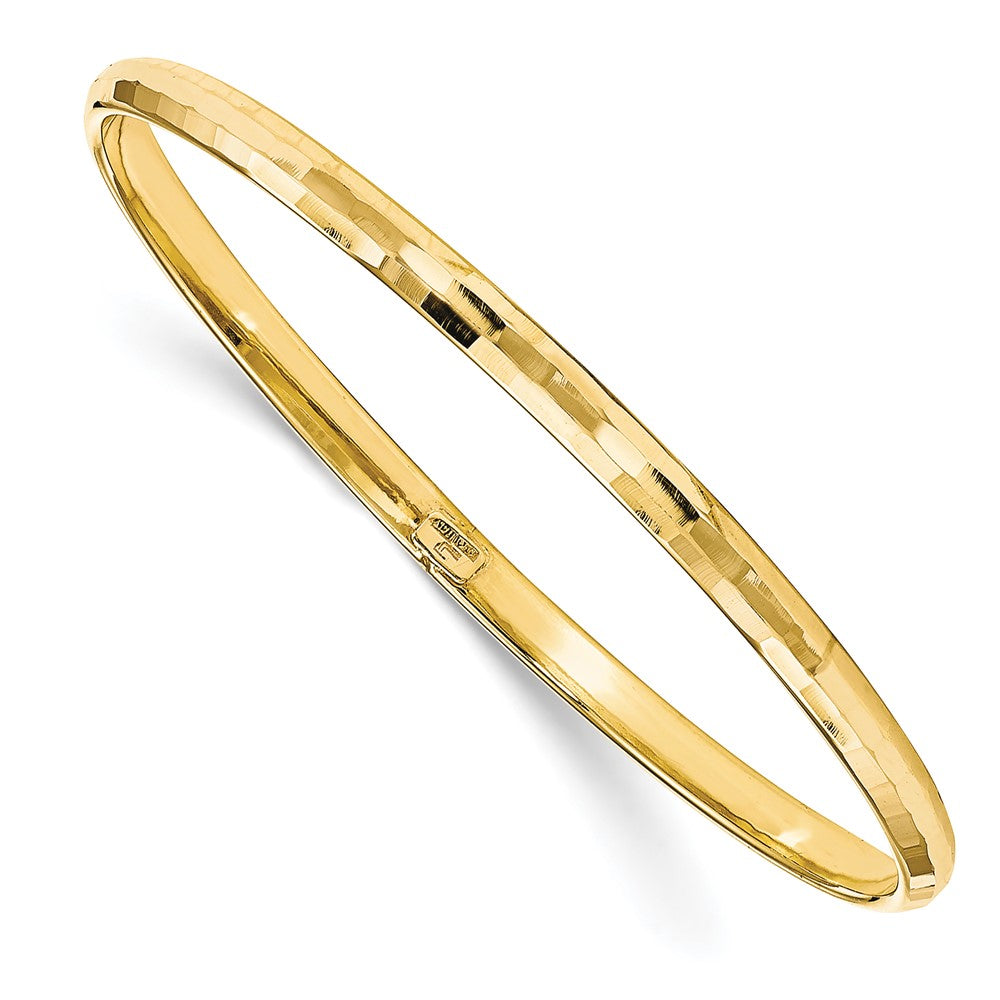 Polished;10K Yellow gold;Slip on