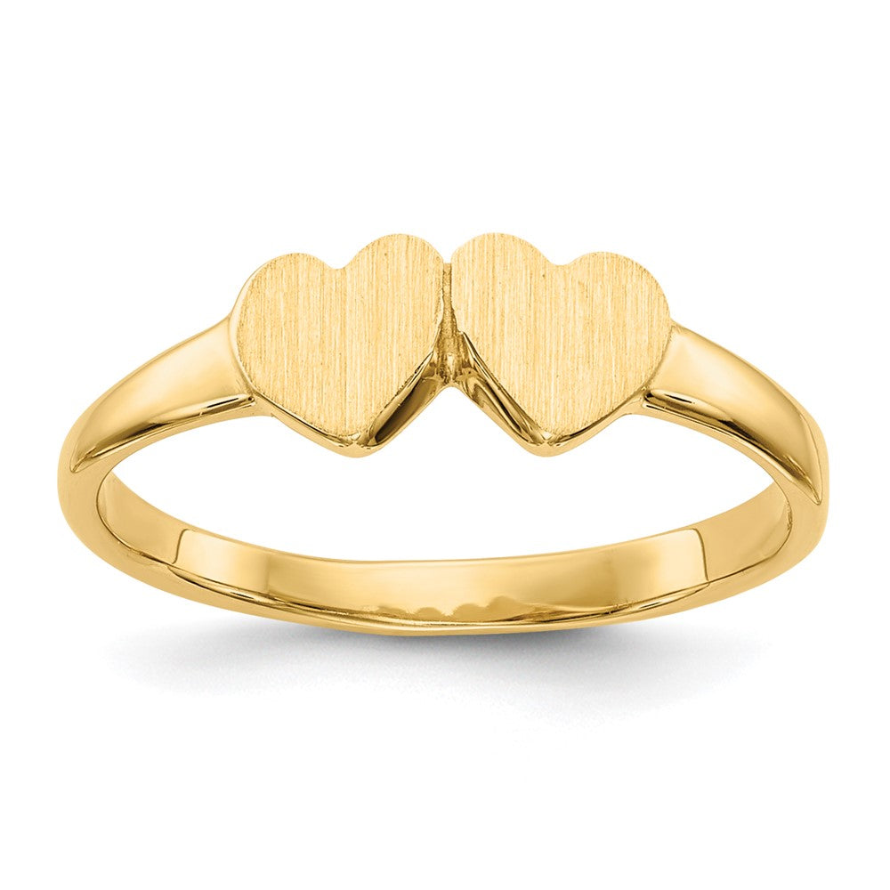 Solid;Casted;Diamond-cut;Polished;10K Yellow gold