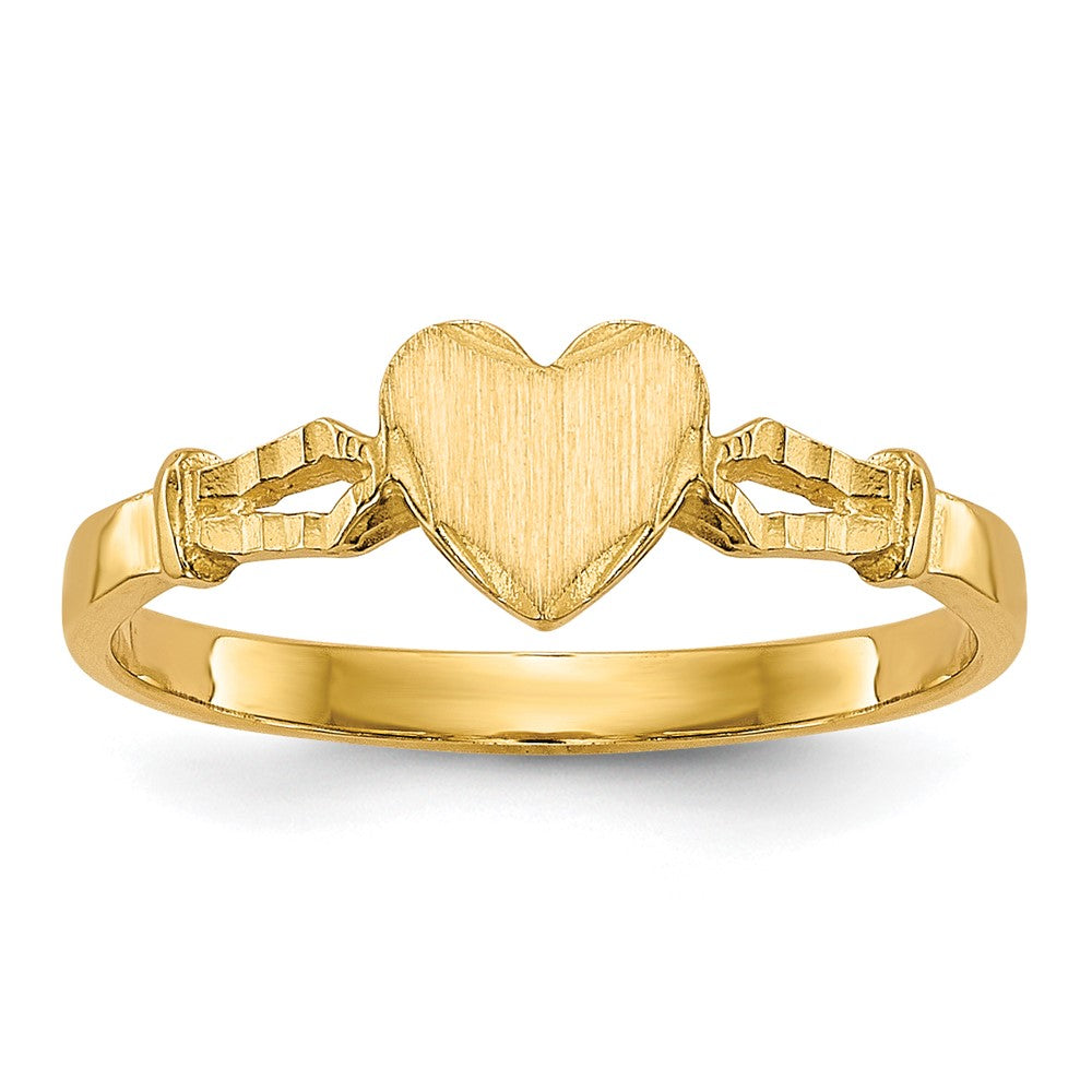 Solid;Casted;Polished;10K Yellow gold;Filigree