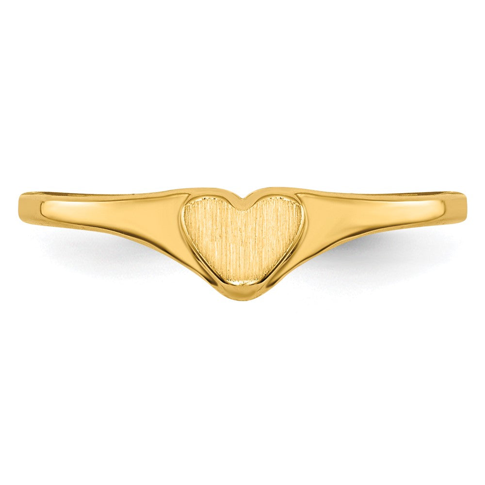 10k Children's Heart Ring