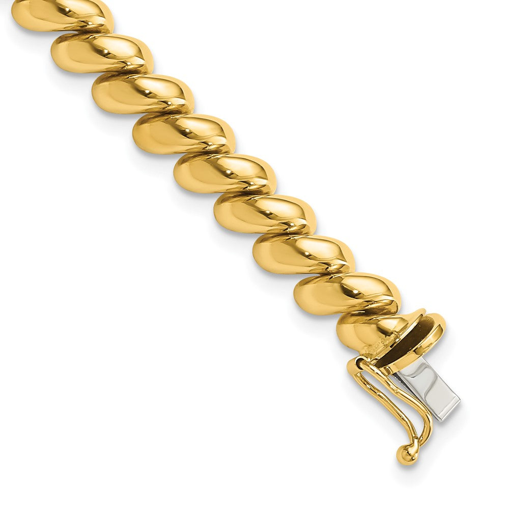 Polished;10K Yellow gold;Hollow;Box
