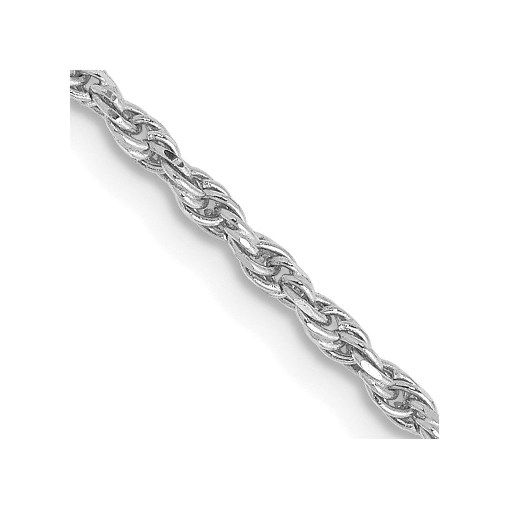 Solid;Diamond-cut;Lobster;10K White gold