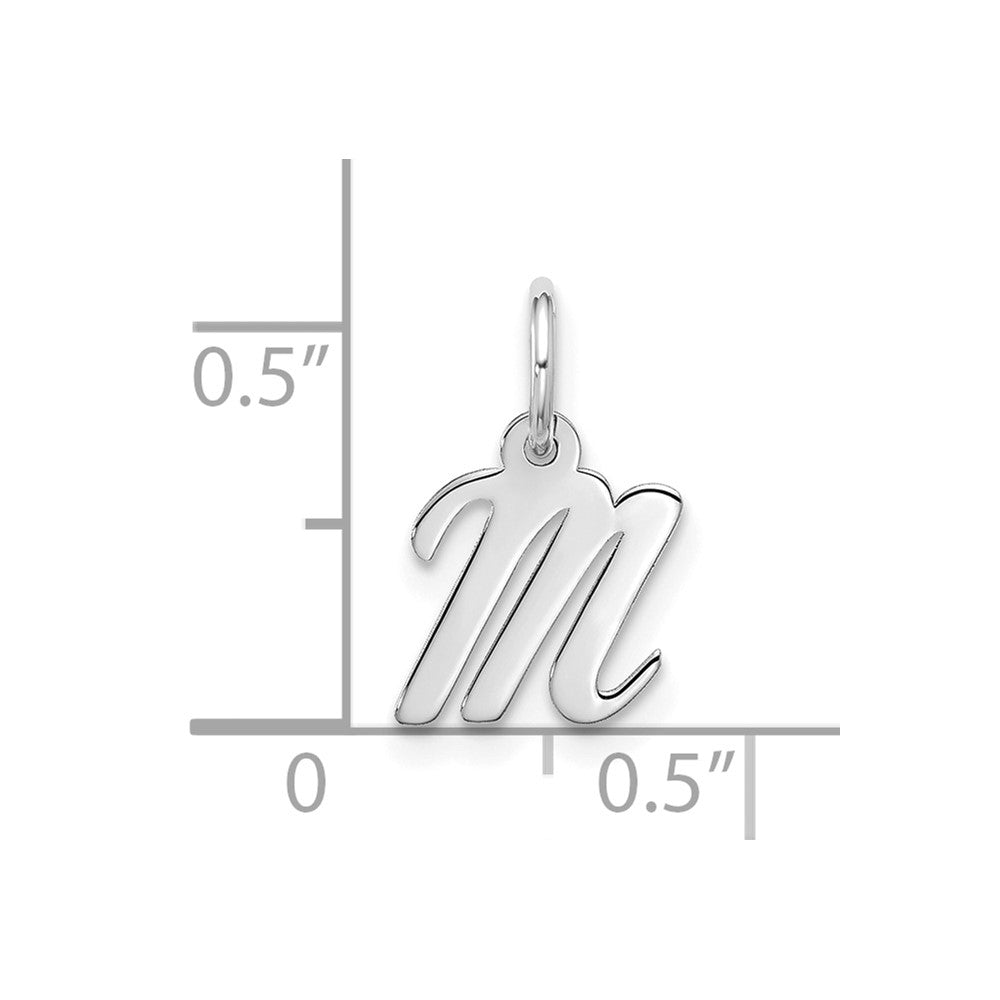 10kw Small Script Initial M Charm