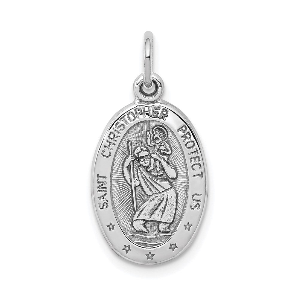 Solid;Casted;Polished;Not engraveable;10K White gold;Textured back