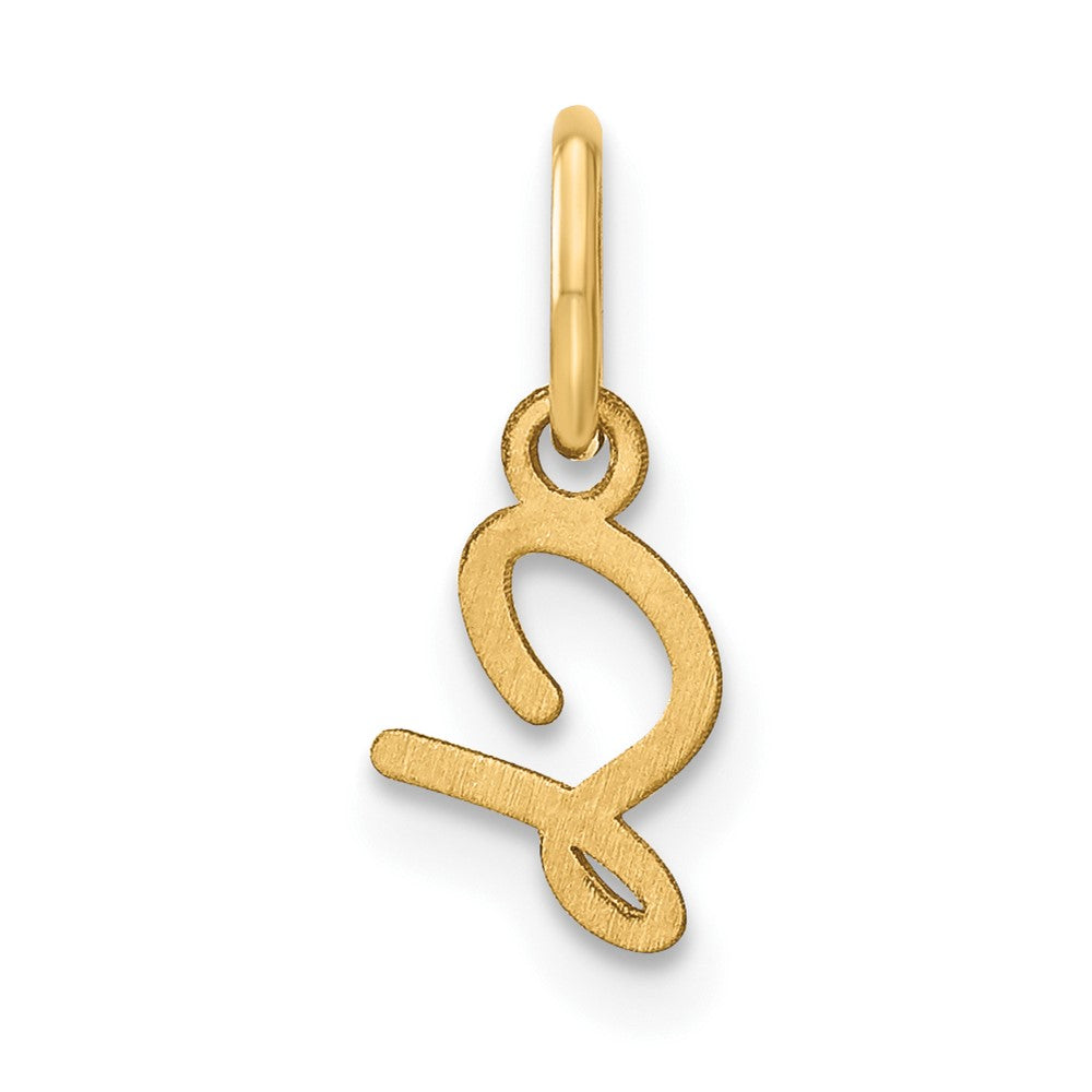 10KY Upper case Letter S Initial Charm