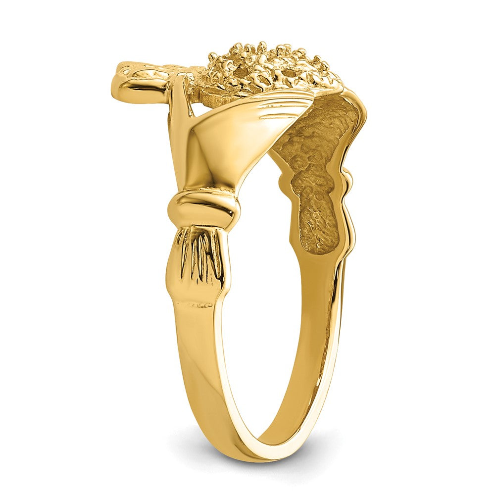 10K Claddagh Ring Mounting