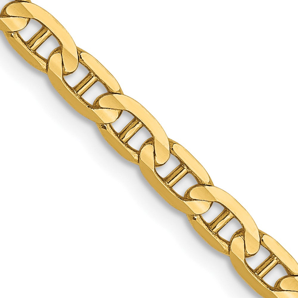 14k Yellow gold;Lobster;Concave