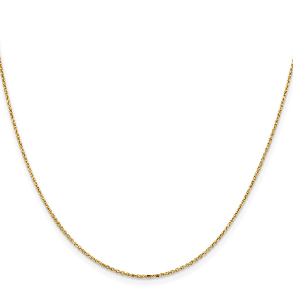 14K 1.05mm D/C Cable Chain