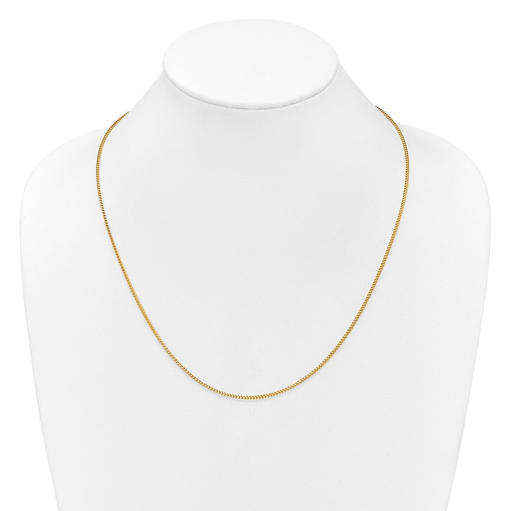 14K Adjustable 1.5mm Franco Chain