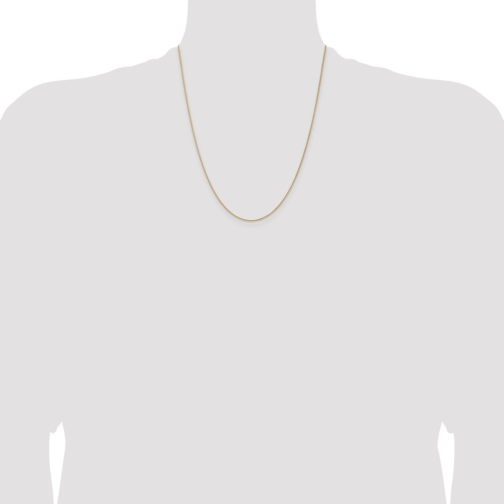 14K 1.0mm Spiga Chain