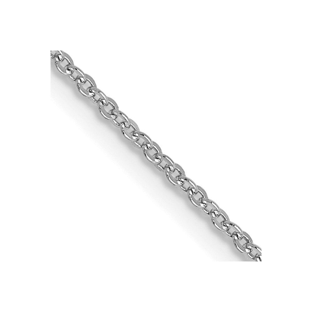 14K White gold;Lobster;16in Chain